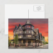 City - Kingston, NY - The Kirkland Hotel Briefkaart (Voorkant / Achterkant)