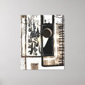 City Language Canvas Afdruk (Voorkant)