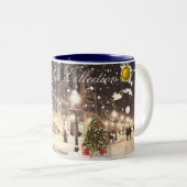 City Life Collection #4, 11 oz Mug à deux tons (Devant droit)