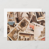 -City Life-fotocollage Briefkaart (Voorkant / Achterkant)