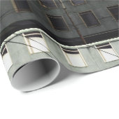 City Life Grey Cadeaupapier (Rol Hoek)