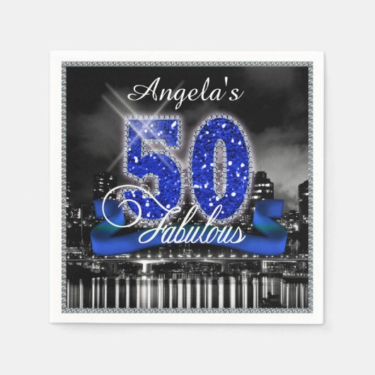 City Lights Fabulous 5ty ID191 Servetten (Voorkant)