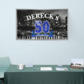 City Lights Fabulous Fifty 3x5 Spandoek (Beurs)