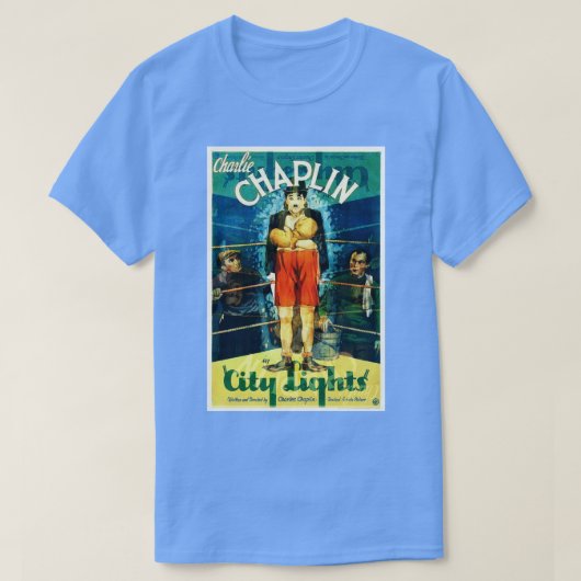 City Lights poster T-shirt (Design voorkant)