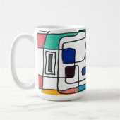 "City Map" Résumé Conception Mug (Gauche)