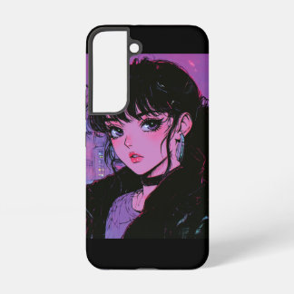 City Night Girl Galaxy Hoesje Samsung Galaxy Hoesje