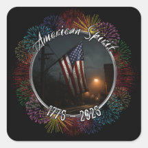 City Nights Amerikaanse Vlag Geest van 1776 - 2026