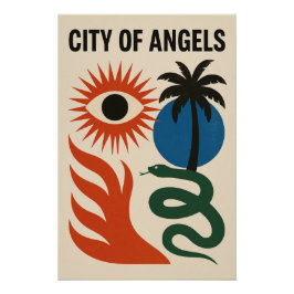 City of Angels - Surrealisme Pop Perfect Poster