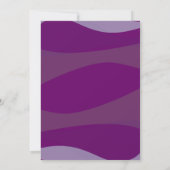 City of David Jewish Baby Naming Invitation Hébreu (Dos)