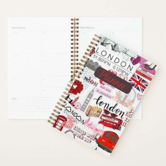 City of London Chic Planner (Devant avec enveloppe)