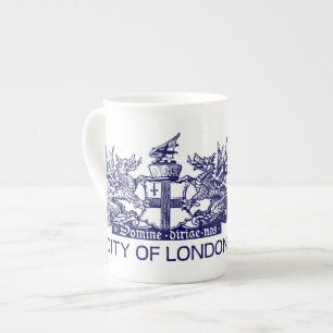 City of London, , Coat of Arms, Engeland Porselein Kop