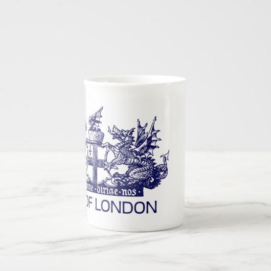City of London, , Coat of Arms, Engeland Porselein Kop (Voorkant)