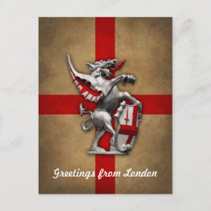 City of London Dragon Briefkaart