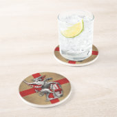 City of London Dragon Sandstone Onderzetter (Zijkant)