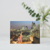 City of London Skyline at Sunset Briefkaart (Staand voorkant)
