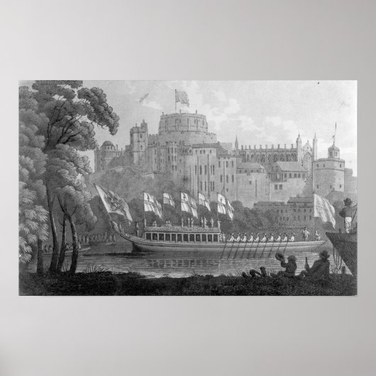 City of London State Barge Poster (Voorkant)