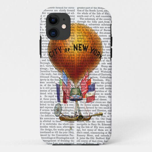 City of New York Hot Air Balloon Case-Mate iPhone Case (Achterkant)