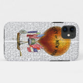 City of New York Hot Air Balloon Case-Mate iPhone Case (Achterkant (horizontaal))