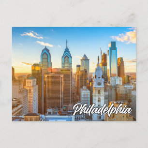 City of Philadelphia, Pennsylvania, Verenigde Stat Briefkaart