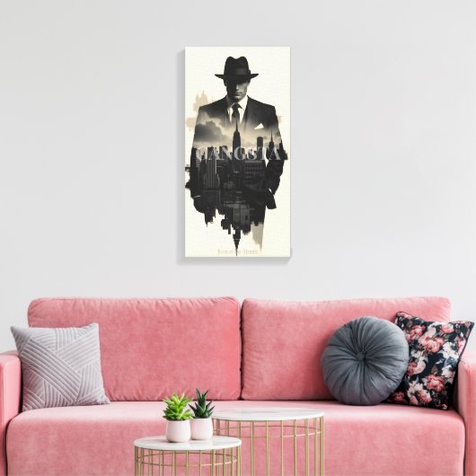 City of Shadows Canvas Afdruk (Insitu (Woonkamer))