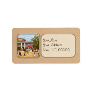 City - OH - Het Chester Park Clubhuis 1909 Etiket