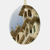City Palace, Udaipur, Rajasthan, India Keramisch Ornament (Rechts)