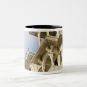 City Palace, Udaipur, Rajasthan, India Tweekleurige Koffiemok (Center)