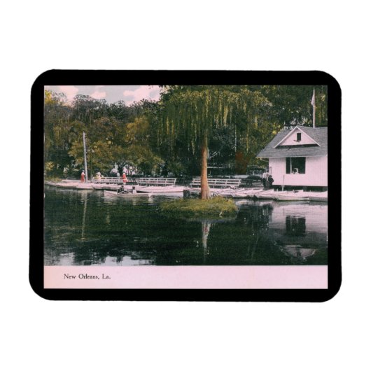 City Park, New Orleans 1909 Magneet (Horizontaal)