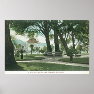 City Park ViewAlameda, CA Poster