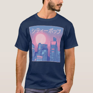 City pop Japanse muziek T-shirt