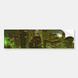 City Scape Bumpersticker