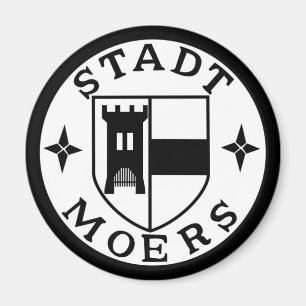 City Seal of Moers, Germany Magnet Magneet