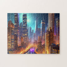 City Skyline Art 3 Puzzles photo Skyline Internet