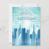 City Skyline Futuristic Party Invitation (Dos)