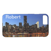 City Skyline grafisch Case-Mate iPhone Case (Achterkant (Horizontaal))