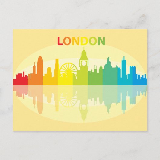 City Skyline | Londen, Engeland Briefkaart (Voorkant)