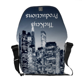 City Skyline Messenger Bag
