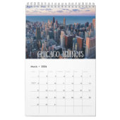 City Skyline Monthly Wall Agenda Kalender (Mar 2026)