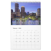 City Skyline Monthly Wall Agenda Kalender (Feb 2026)