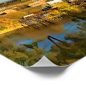 City Skyline Sacramento California Poster (Hoek)