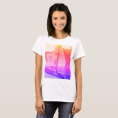 City skyline t-shirt (Voorkant volledig)