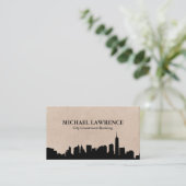City Skyline Visitekaartje (Staand voorkant)