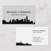 City Skyline Visitekaartje (Voorkant / Achterkant)