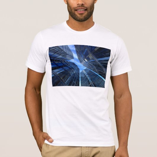 City Skyscrapers Mannen T-Shirt (Voorkant)