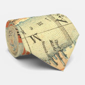 City Slickers - Kaart Londense Theems Stropdas (Opgerold)