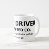 City Speed Co. Mug – Unlocking the Driver Within Koffiemok (Voorkant rechts)