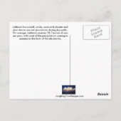 City Storm Briefkaart (Achterkant)