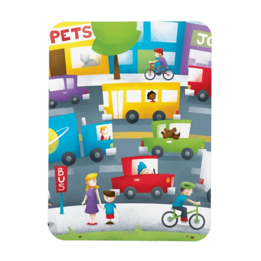 City Street Magneet (Verticaal)