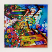 City Street Puzzle Legpuzzel (Horizontaal)