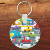 City Street Sleutelhanger (Voorkant)